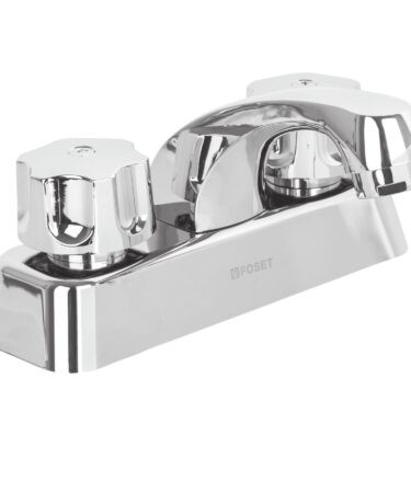 Mezcladora plástica 4? para lavabo, manerales standard