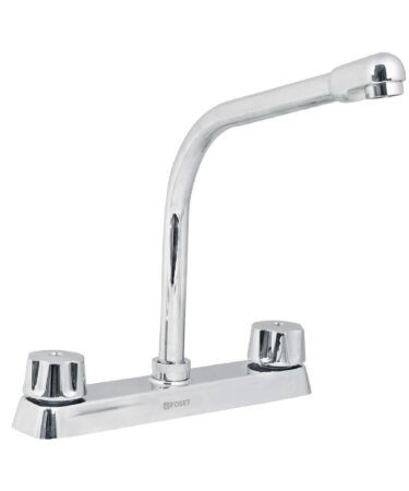 Mezcladora cobra 8? p/fregadero manerales hex car compresión