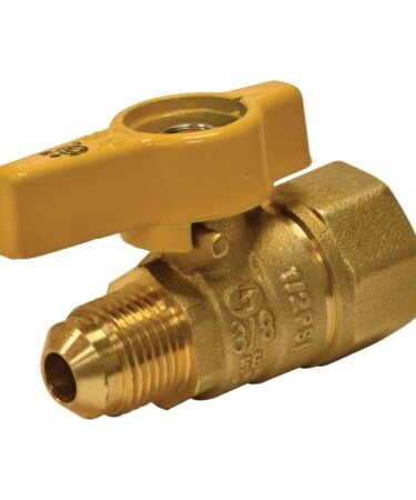 Llave invierno en codo 1/2 x 3/8 bronce