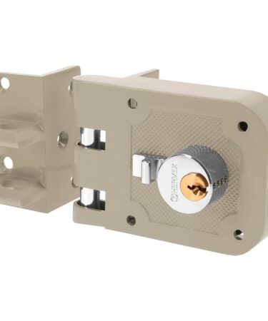 Cerradura sobreponer, puerta corrediza, instala-fácil, izq.