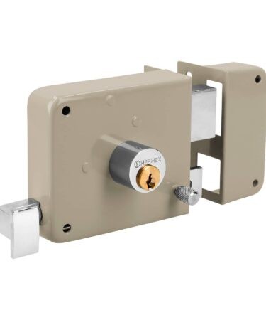 Cerraduras de sobreponer, derecha clásica, llave tradicional, caja