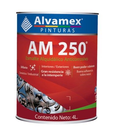 Esmalte anticorrosivo Codigo: AM-250 *Galon 4L*