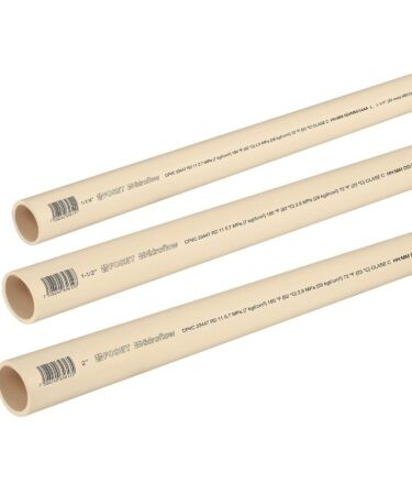 Tramo tubo de cpvc beige