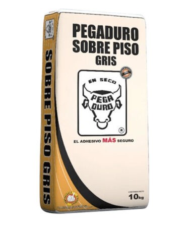 PEGADURO, PISO SOBRE PISO GRIS 10 KG