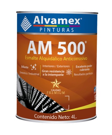 Esmalte anticorrosivo alquidálico Codigo:AM-500 *Cubeta de 19L*