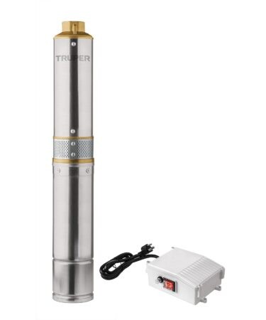 Bomba sumergible para pozo profundo, 1/2 HP, agua limpia Codigo:16933