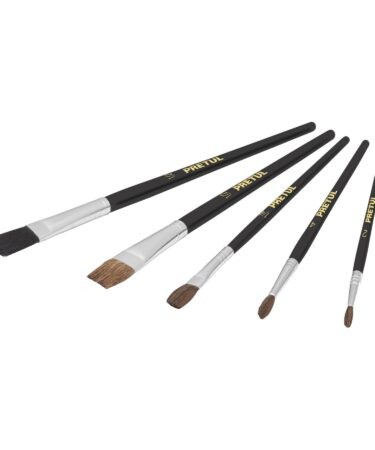 Juego de pinceles en blister con 5 piezas, Pretul Codigo:24740