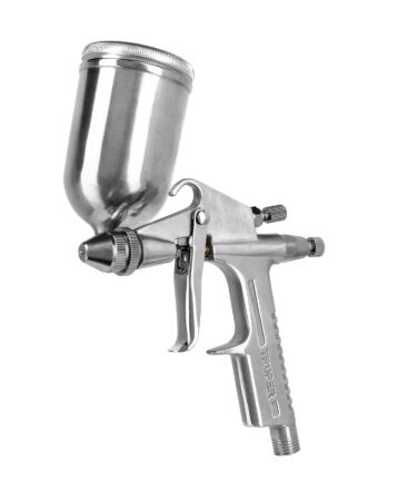 Pistola compacta p/retoque LVMP vaso alum, 0.5 mm, Truper Codigo:11098