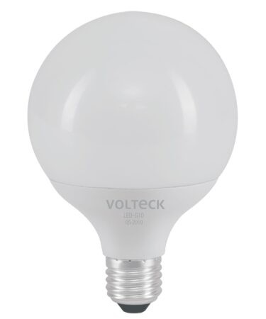 Lámpara de LED tipo globo 8 W luz de día, en caja, Volteck Codigo:46195