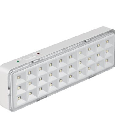 Lámpara de emergencia de 220 lm recargable, Volteck Codigo:43007