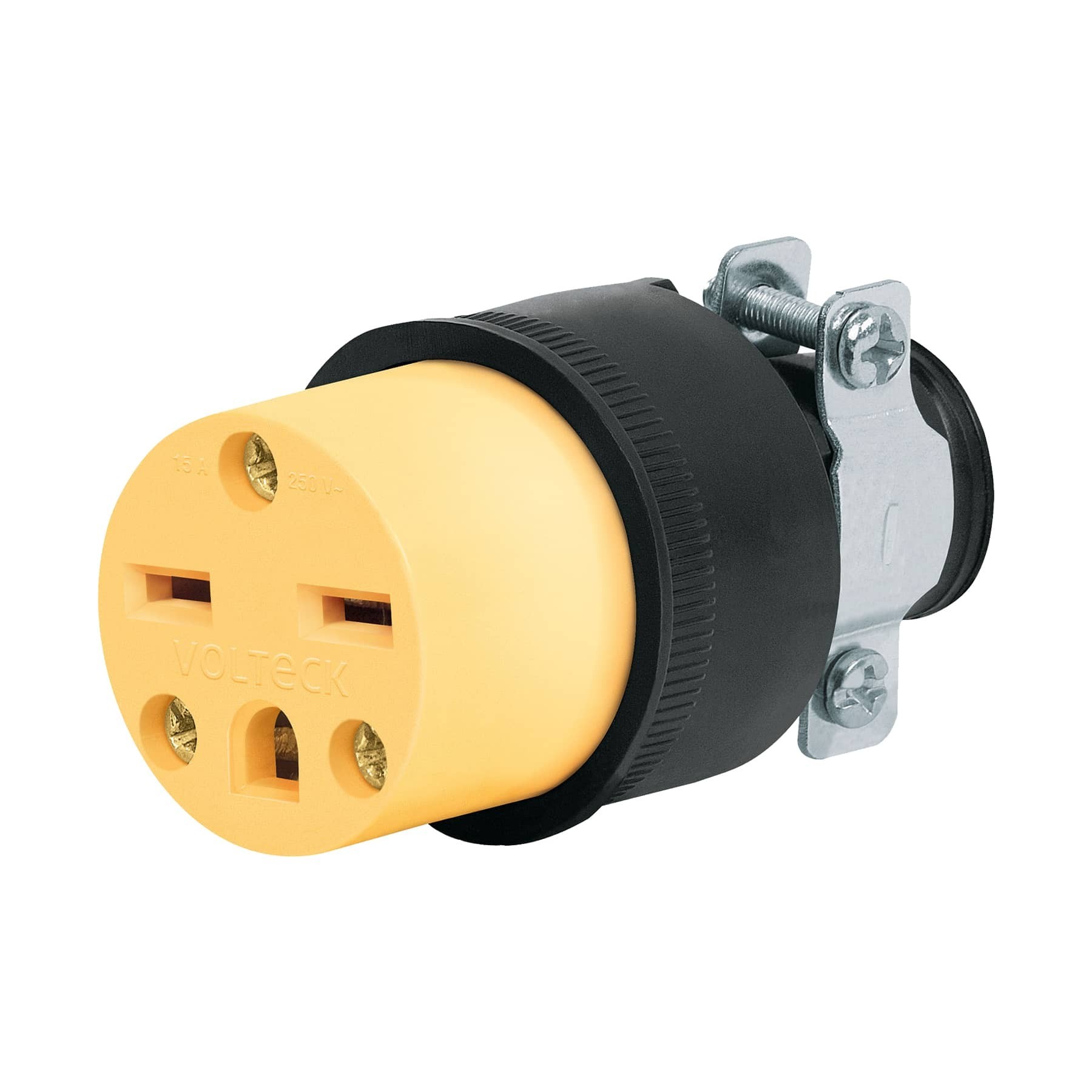 Contacto industrial reforzado aterrizado cara de chino Código: 46121