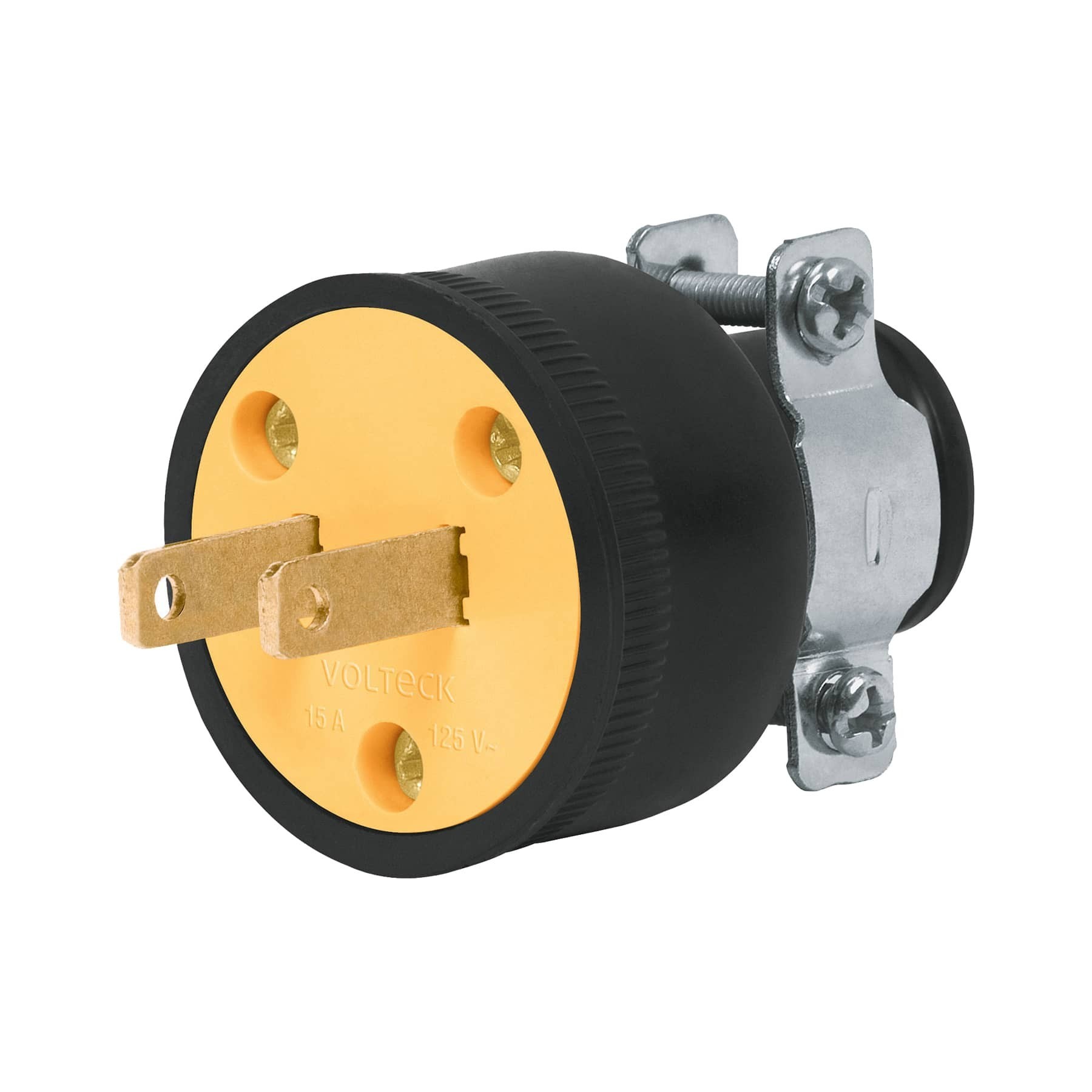 Clavija industrial reforzada polarizada, Volteck Codigo:46201