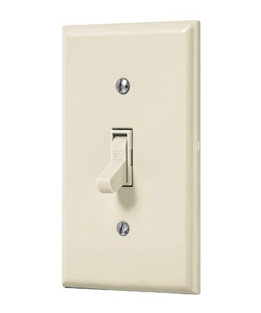 Placa armada interruptor sencillo, línea Standard, marfil Codigo:48491
