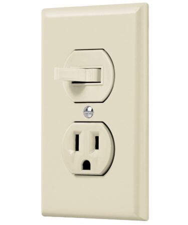 Placa armada interruptor y contacto, línea Standard, marfil Codigo:48489