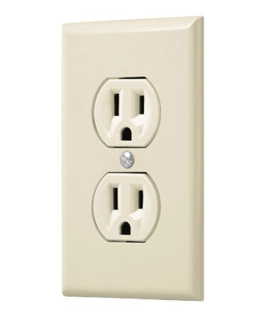 Placa armada 2 contactos polarizados, línea Standard, marfil Codigo:48488