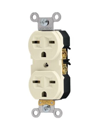 Contacto dúplex, cara de chino, Standard, marfil Codigo: 46104