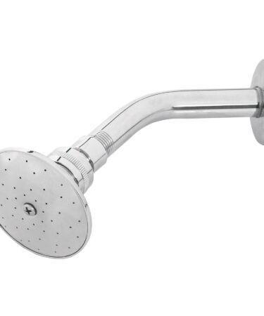 Regadera redonda 3? brazo y chapetón de acero, Foset cod: 45058