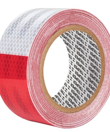 Rollo de 9 m x 2? de cinta reflejante de PVC, Truper